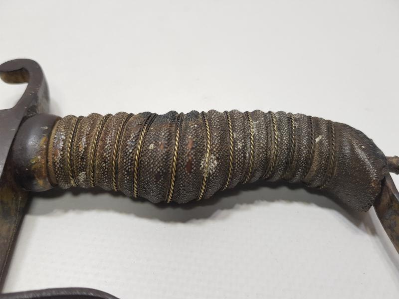 İGUANA DERİSİ SAPLI OSMANLI PAŞA KILICI