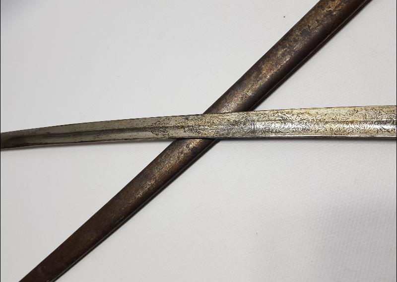 İGUANA DERİSİ SAPLI OSMANLI PAŞA KILICI