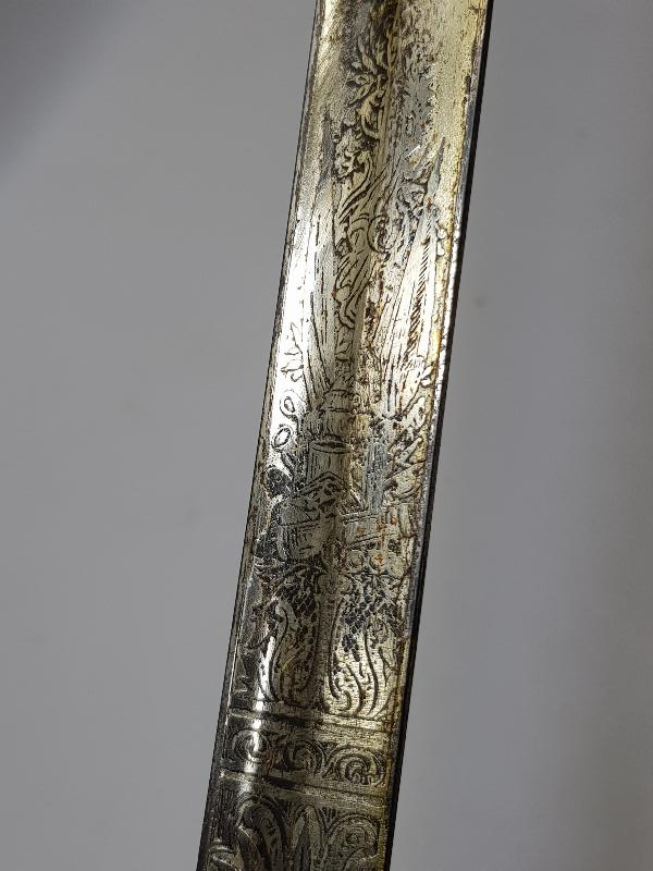 İGUANA DERİSİ SAPLI OSMANLI PAŞA KILICI