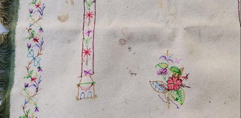 OSMANLI DÖNEMİ TEKKE İŞİ ÇOK NADİR DERVİŞ SECCADESİ