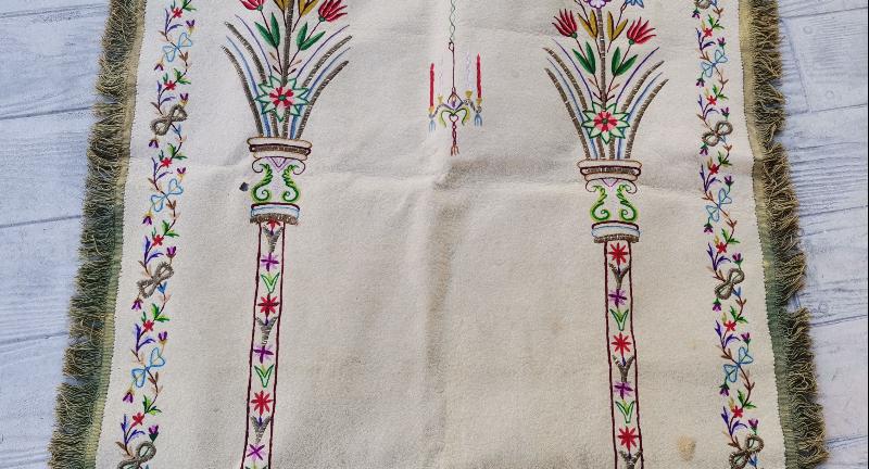 OSMANLI DÖNEMİ TEKKE İŞİ ÇOK NADİR DERVİŞ SECCADESİ