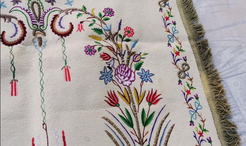 OSMANLI DÖNEMİ TEKKE İŞİ ÇOK NADİR DERVİŞ SECCADESİ