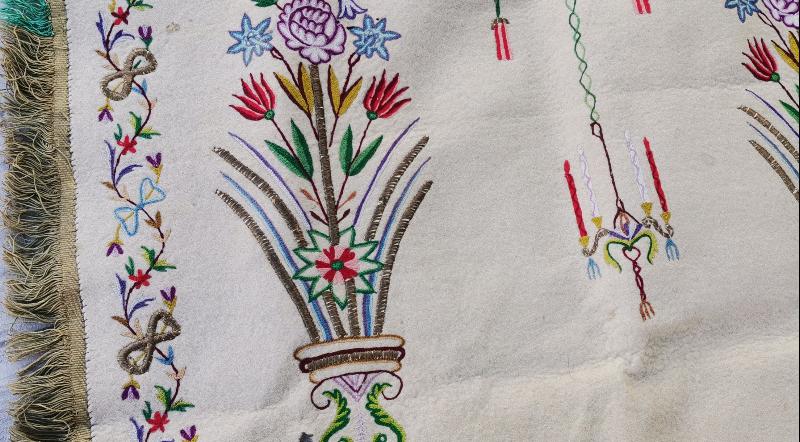 OSMANLI DÖNEMİ TEKKE İŞİ ÇOK NADİR DERVİŞ SECCADESİ