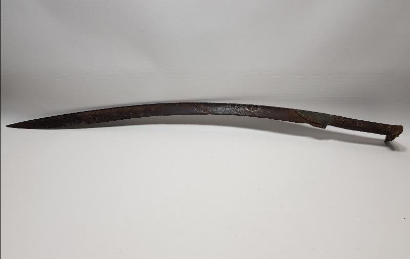 OSMANLI DÖNEMİ ÜZERİ YAZILI YENİÇERİ YATAĞAN KILICI