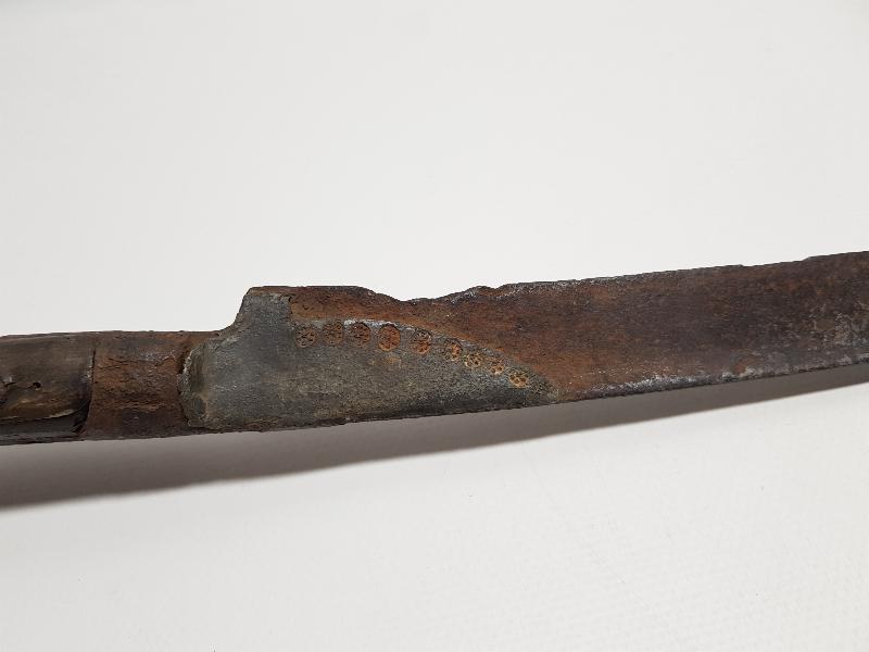 OSMANLI DÖNEMİ ÜZERİ YAZILI YENİÇERİ YATAĞAN KILICI