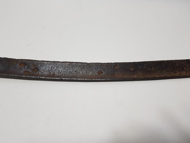 OSMANLI DÖNEMİ ÜZERİ YAZILI YENİÇERİ YATAĞAN KILICI