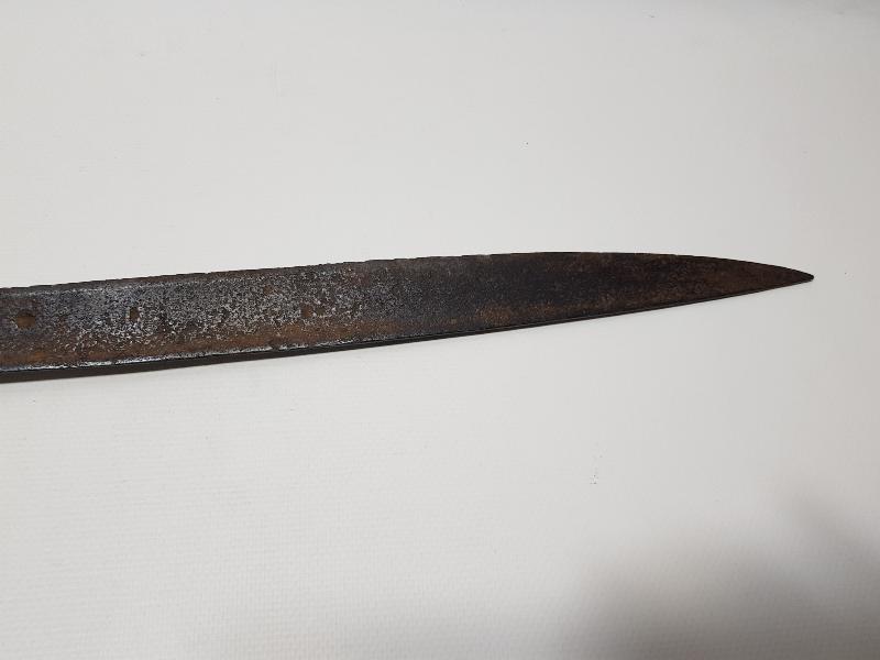 OSMANLI DÖNEMİ ÜZERİ YAZILI YENİÇERİ YATAĞAN KILICI