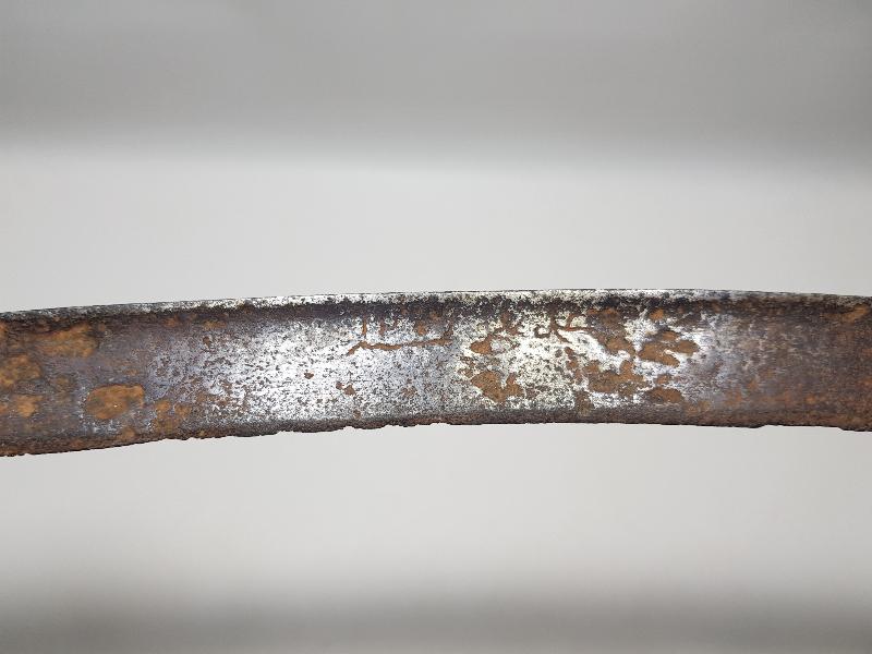 OSMANLI DÖNEMİ ÜZERİ YAZILI YENİÇERİ YATAĞAN KILICI