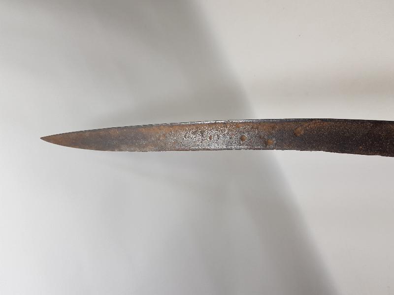 OSMANLI DÖNEMİ ÜZERİ YAZILI YENİÇERİ YATAĞAN KILICI