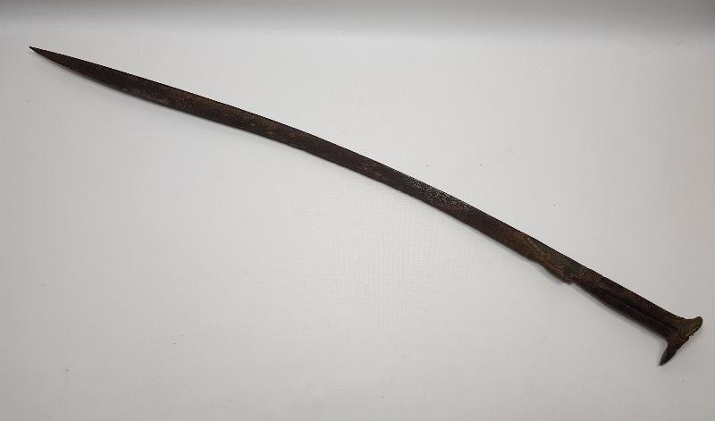 OSMANLI DÖNEMİ ÜZERİ YAZILI YENİÇERİ YATAĞAN KILICI