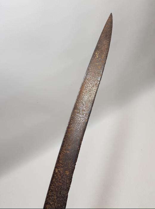 OSMANLI DÖNEMİ ÜZERİ YAZILI YENİÇERİ YATAĞAN KILICI