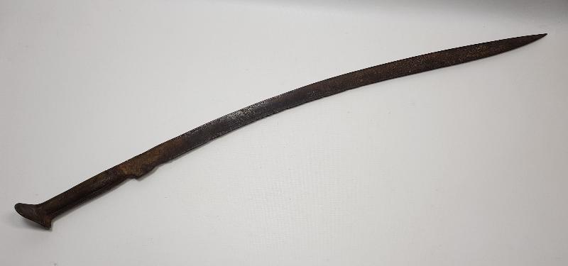 OSMANLI DÖNEMİ ÜZERİ YAZILI YENİÇERİ YATAĞAN KILICI