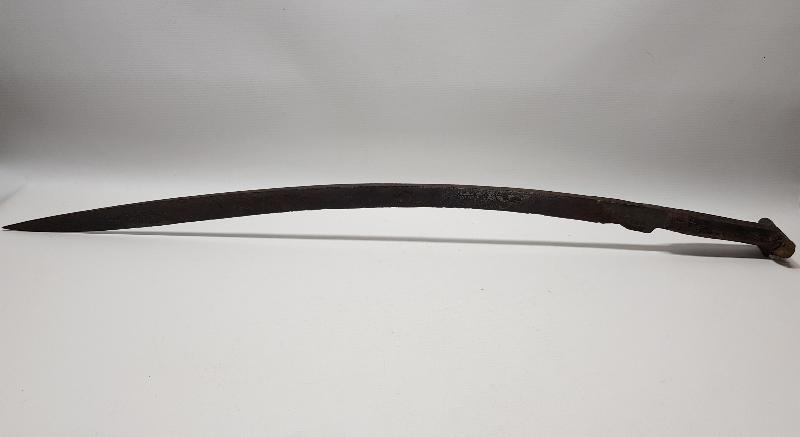 OSMANLI DÖNEMİ ÜZERİ YAZILI YENİÇERİ YATAĞAN KILICI