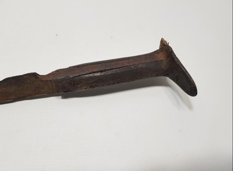 OSMANLI DÖNEMİ ÜZERİ YAZILI YENİÇERİ YATAĞAN KILICI