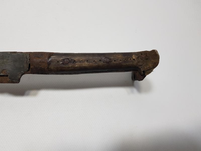 OSMANLI DÖNEMİ ÜZERİ YAZILI YENİÇERİ YATAĞAN KILICI