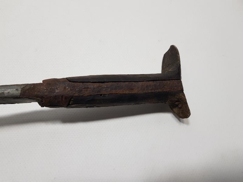 OSMANLI DÖNEMİ ÜZERİ YAZILI YENİÇERİ YATAĞAN KILICI