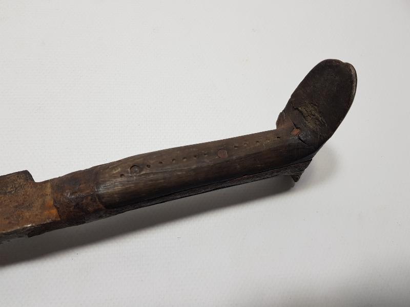 OSMANLI DÖNEMİ ÜZERİ YAZILI YENİÇERİ YATAĞAN KILICI