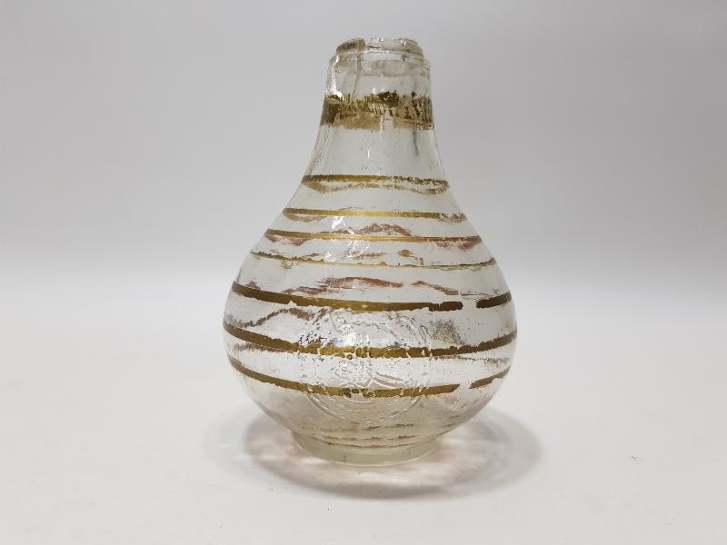 OSMANLI TUĞRALI CAM KOLONYA ŞİŞESİ