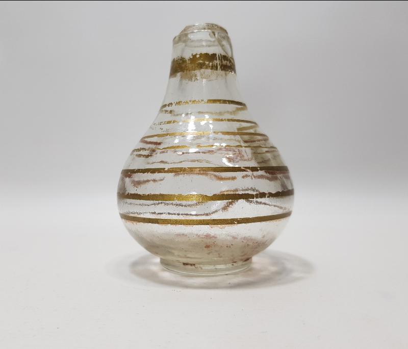 OSMANLI TUĞRALI CAM KOLONYA ŞİŞESİ