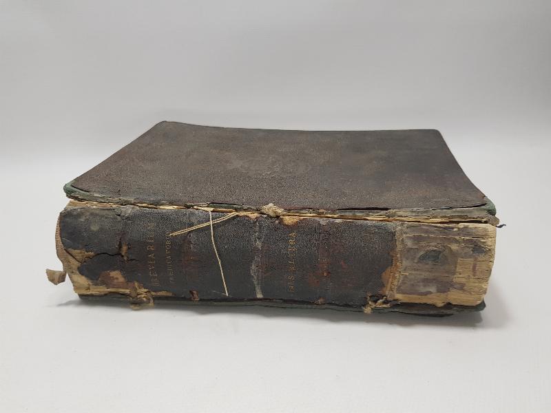 1844 TARİHLİ ÇOK NADİR HIRİSTİYAN DİNİ KİTAP: BREVIARIUM PRAEDICATORUM