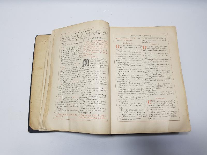 1844 TARİHLİ ÇOK NADİR HIRİSTİYAN DİNİ KİTAP: BREVIARIUM PRAEDICATORUM