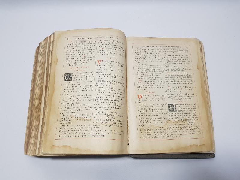 1844 TARİHLİ ÇOK NADİR HIRİSTİYAN DİNİ KİTAP: BREVIARIUM PRAEDICATORUM