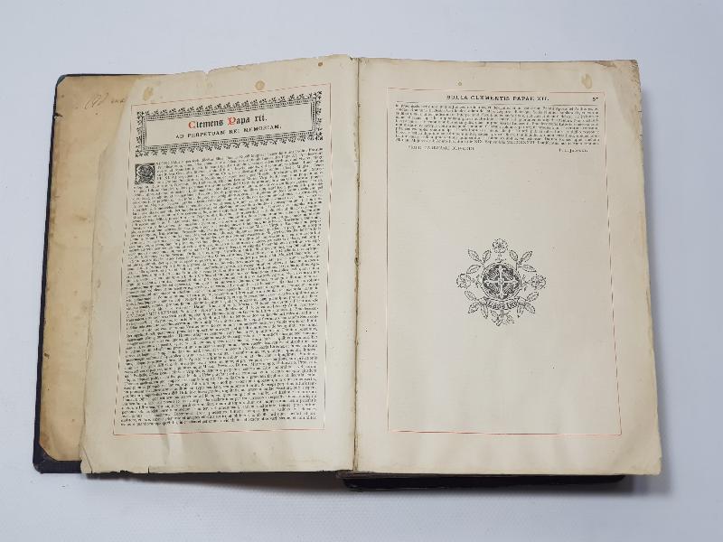 1844 TARİHLİ ÇOK NADİR HIRİSTİYAN DİNİ KİTAP: BREVIARIUM PRAEDICATORUM