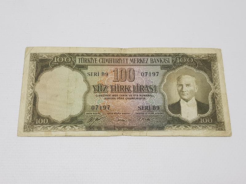 5. EMİSYON 1. TERTİP NADİR 100 LİRA