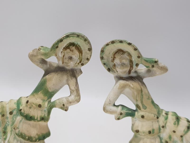 EYÜP İŞİ ANTİKA BİR ÇİFT DANSÖZ KADIN FİGÜRÜ