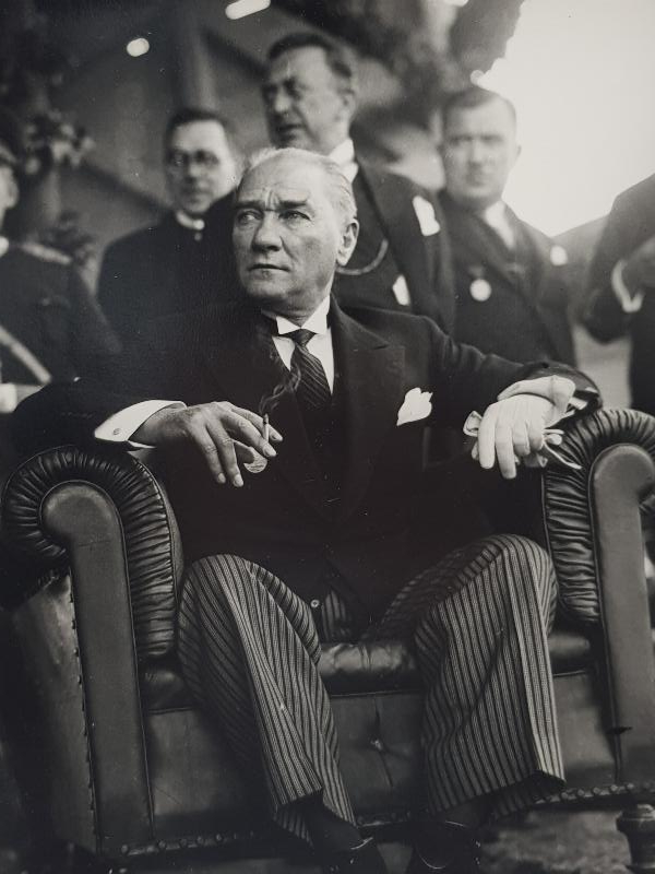 MUSTAFA KEMAL ATATÜRK ORJİNAL BÜYÜK BOY FOTOĞRAF