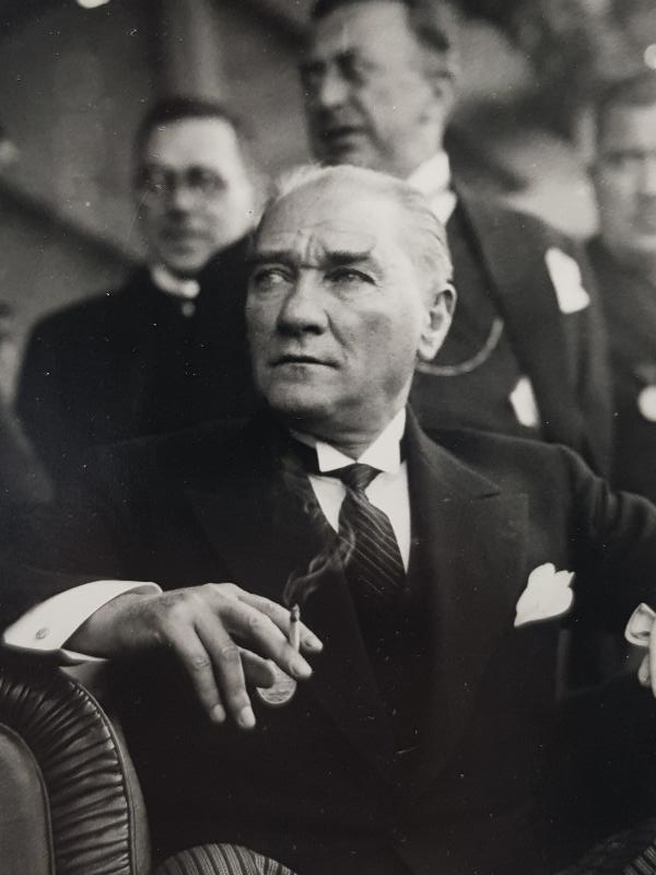 MUSTAFA KEMAL ATATÜRK ORJİNAL BÜYÜK BOY FOTOĞRAF