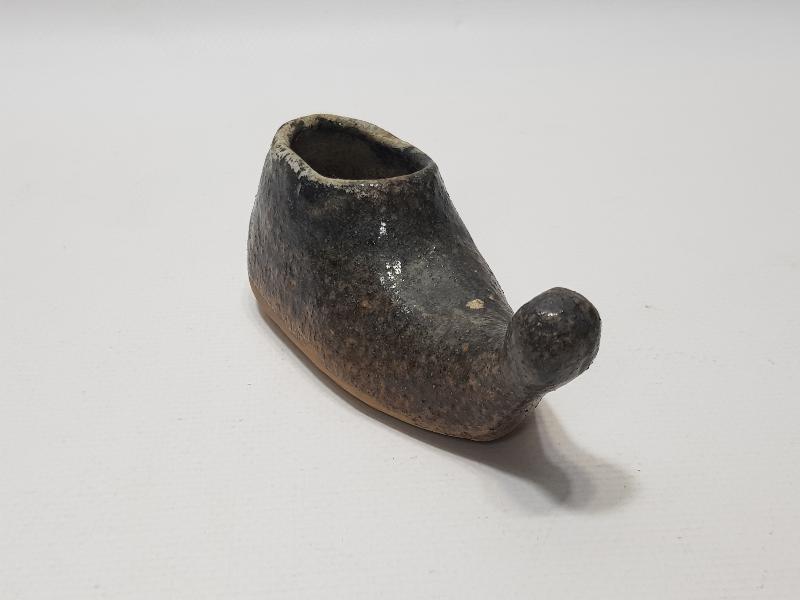 OSMANLI DÖNEMİ ÇANAKKALE İŞİ RUM PALİKARYA AYAKKABISI FORMLU HOKKA