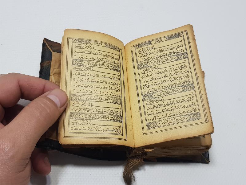 OSMANLI DÖNEMİ CEP TİPİ KUR'AN-I KERİM - MUSHAFI ASİTANE