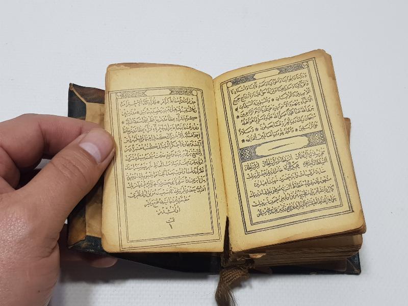 OSMANLI DÖNEMİ CEP TİPİ KUR'AN-I KERİM - MUSHAFI ASİTANE