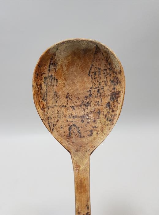 OSMANLI DÖNEMİ KONYA YAPIMI ÇOK NADİR TEKKE İŞİ AHŞAP KAŞIK