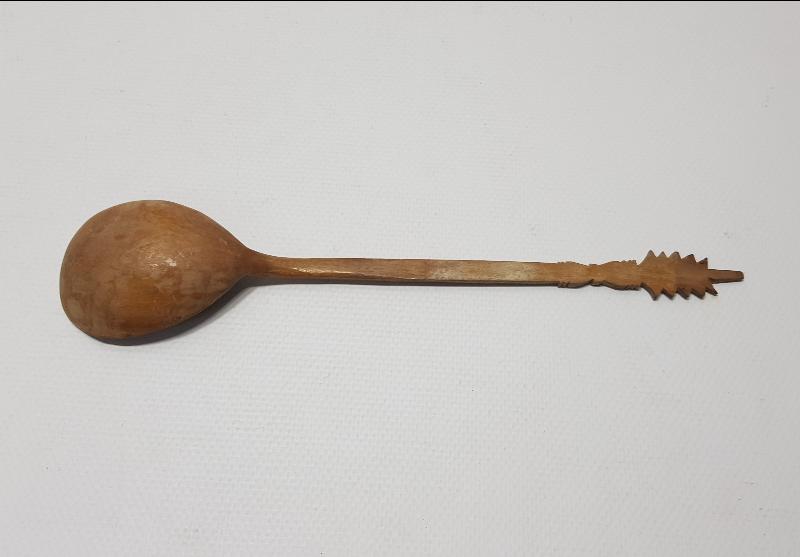 OSMANLI DÖNEMİ KONYA YAPIMI ÇOK NADİR TEKKE İŞİ AHŞAP KAŞIK