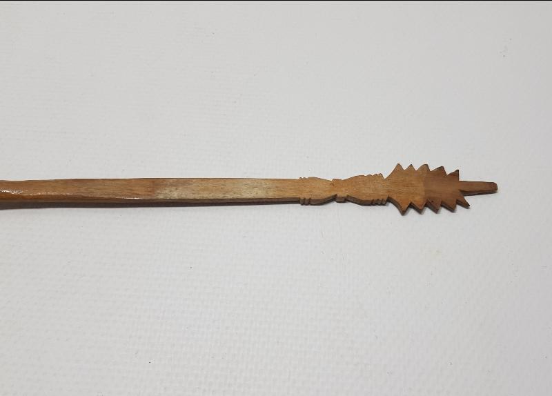 OSMANLI DÖNEMİ KONYA YAPIMI ÇOK NADİR TEKKE İŞİ AHŞAP KAŞIK