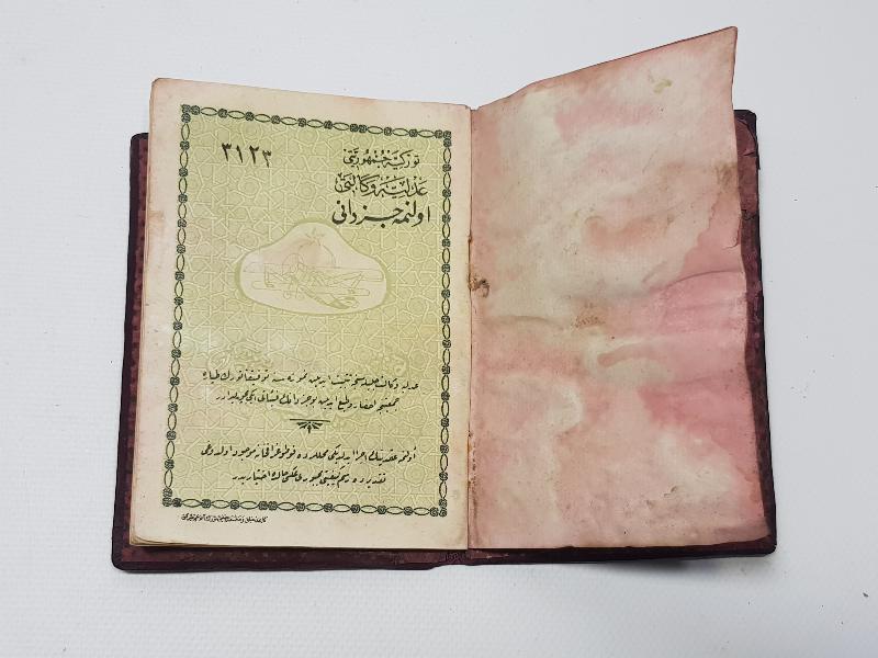 OSMANLICA EVLENME CÜZDANI