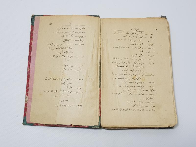 OSMANLICA KİTAP: TARİHİ UMUMİ 