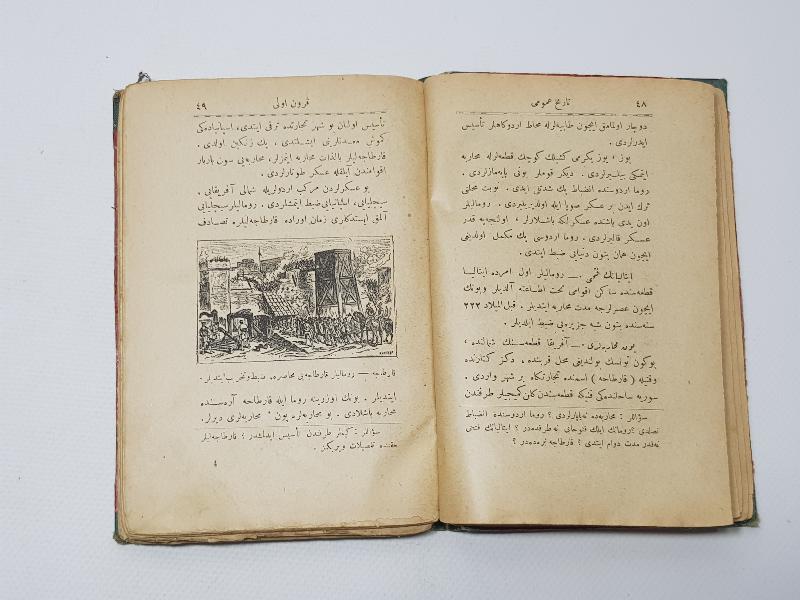 OSMANLICA KİTAP: TARİHİ UMUMİ 