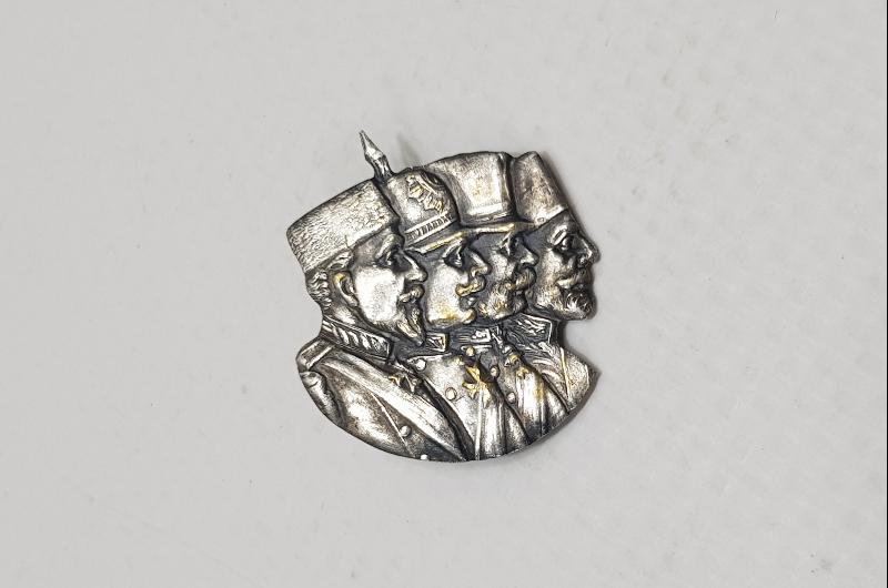 1. DÜNYA SAVAŞI İTTİFAK LİDERLER GÖRSELLİ NADİR ROZET