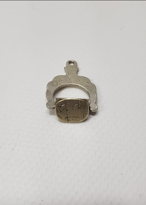 OSMANLI DÖNEMİ DÖNER FORMDA GÜMÜŞ MÜHÜR