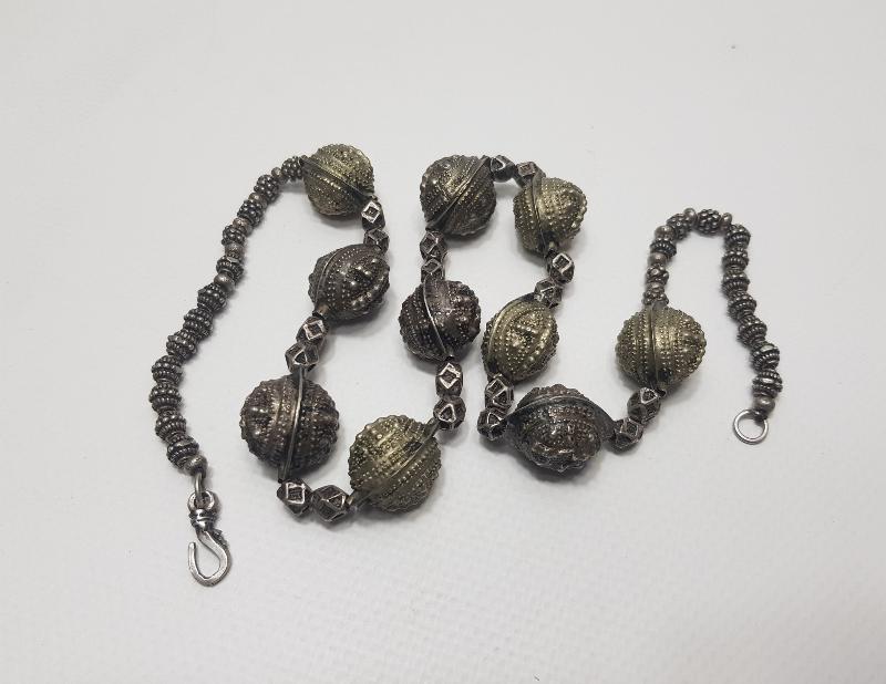 OSMANLI DÖNEMİ ERMENİ İŞİ GÜMÜŞ GERDANLIK