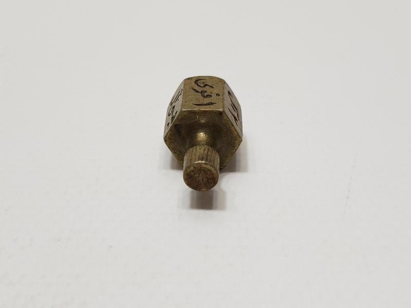 OSMANLICA YAZILI ÇOK NADİR KUMARHANE FIRDÖNDÜSÜ