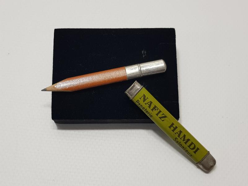 OSMANLI DÖNEMİ SMYRNE YAZILI ÇOK NADİR KURŞUN KALEM