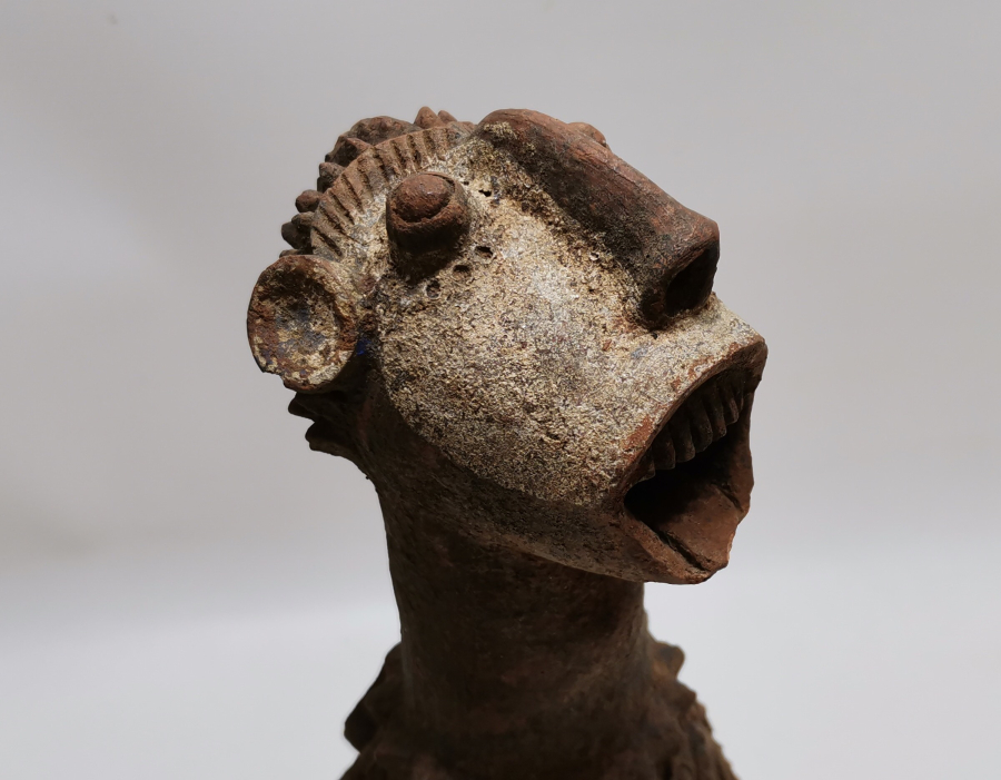 1900 BAŞLARI AFRİKA YAPIMI NADİR TOPRAK TESTİ