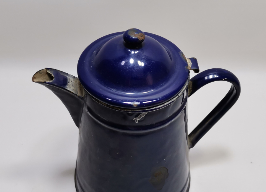 BÜYÜK BOY ANTİKA EMAYE KAHVEDAN