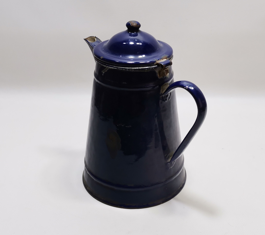 BÜYÜK BOY ANTİKA EMAYE KAHVEDAN