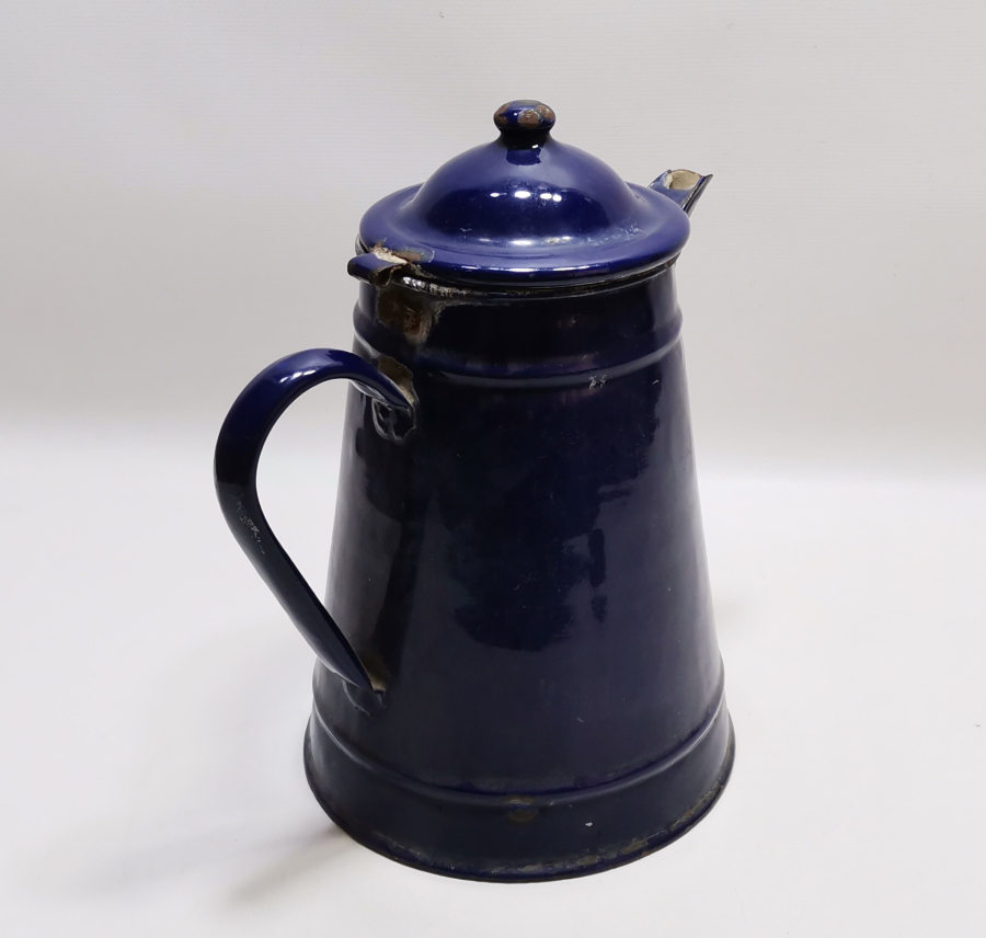 BÜYÜK BOY ANTİKA EMAYE KAHVEDAN