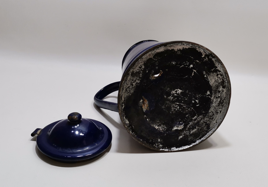 BÜYÜK BOY ANTİKA EMAYE KAHVEDAN